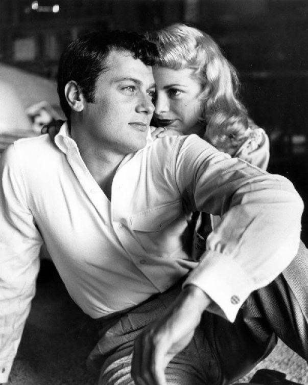 Acting with Tony Curtis